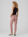 Vero moda ľanové nohavice púdrová ružová M Značka Vero Moda