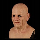 Realistická maska starého muža Maska Materiál latex