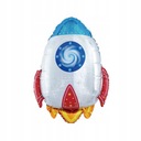 BALON foliowy RAKIETA na URODZINY XL 75cm