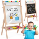 ДВУСТОРОННЯЯ УЧЕБНАЯ МАГНИТНАЯ ДОСКА + БУМАГА И АКСЕССУАРЫ