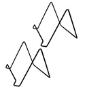 ПОДСТАВКА ПО КРАЙУ ПОДСТАВКА ДЛЯ КНИГИ РАМА ДЛЯ КАРТИНЫ МЕТАЛЛ