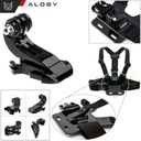 Szelki Uchwyt Chest Mount do GoPro Hero 11 10 9 8 7 6 5 mocowanie na klatkę Waga produktu z opakowaniem jednostkowym 0.1 kg