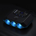 РОЗПОДІЛЮВАЧ АВТО ГНІЗДА ПРИКУРЮВАЧА 12-24V 3X USB 3.0QC USB-C 120W  (17322158152) фото min 13