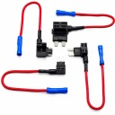 12 ШТУК ADAPTEROW BEZPIECZNIKOWYCH OSTRZOWYCH 5A DO АВТО 12V 24V  (18906400554) фото min 7