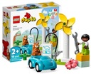 LEGO DUPLO 10985 ВЕТРОВАЯ ТУРБИНА И ЭЛЕКТРОМОБИЛЬ