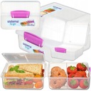 SISTEMA LUNCHBOX КОНТЕЙНЕР БОКС 1400мл ОТДЕЛЕНИЕ КУБ