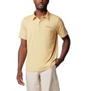 Мужская футболка Columbia SUN RIDGE Polo-Light светло-коричневого цвета, L