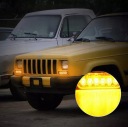4X ФАРА ТУМАННА 6 LED (СВІТЛОДІОД) 12V-24V МИГАЛКА ФАРА СВІТЛО ВНУТРІШНЄ  фото 9