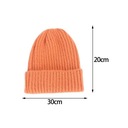 Čiapky Zimné Outdoorové čiapky Slouchy Orange Veľkosť niestandardowy