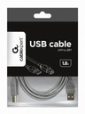 Кабель GEMBIRD USB 2.0 типа AB AM-BM 1,8 м