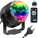 RGB СВЕТОДИОДНАЯ ЛАМПА ДЛЯ ВЕЧЕРИНКИ DISCO BALL С ДИСТАНЦИОННЫМ УПРАВЛЕНИЕМ