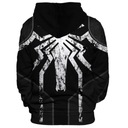 Mikiny Pánske COSPLAY s kapucňou vrecká 3D Spider-Man B284-52 Značka bez marki