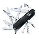 Victorinox 1.3713.3, Карманный нож Huntsman, 91 мм, 15 функций, ножницы, пила