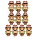 10 PIECES STURDY BOLTS PODNOZKA MOTORCYCLE ZE STOPU, NIEZAWODNE  photo 7