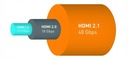 БЫСТРЫЙ КАБЕЛЬ HDMI 2.1 8K/60 Гц 4K/120 Гц 48 Гбит/с HDR ETHERNET 2M