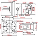 MOTEUR HYDRAULIQUE VERS WIERTNICY BM6 400 CM3, GR4photo 4