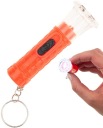 БРЕЛОК СВЕТОДИОДНЫЙ ФОНАРИК СМЕШАННЫЕ ЦВЕТА 7см