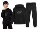 4F СПОРТИВНЫЙ КОСТЮМ ДЛЯ МАЛЬЧИКОВ + БРЮКИ M271 черный 146