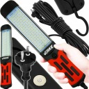 СВЕТИЛЬНИК ДЛЯ МАСТЕРСКОЙ КАНАЛЬНАЯ ЛАМПА 120 СВЕТОДИОДОВ НА КАБЕЛЕ ДЛИНОЙ 10М С ПРОЧНЫМ КРЮКОМ