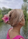 Spona spona na vlasy veľká kvetina boho havajská ružová EAN (GTIN) 5907570842182