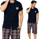 МУЖСКАЯ ХЛОПКОВАЯ ПИЖАМА С КАРМАНАМИ, КОРОТКАЯ
