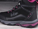Lee Cooper черные/фиолетовые женские зимние треккинговые туфли с изоляцией