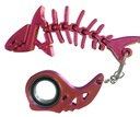 Keyspinner Keyrambit + Shark TikTok Key - РОЗОВЫЙ брелок