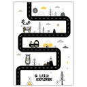 Plakat skandynawski dla chłopca, format 30x40