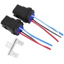 1 KIT 12V DC 40A 4PINOWY WIRE PRZEKAZNIKA AUTOMOBILE 9Q  photo 5