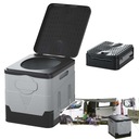 ТУАЛЕТ НА УЛИЦЕ СКЛАДНОЙ ПОРТАТИВНЫЙ АВТОМОБИЛЬ ПУТЕШЕСТВЕННЫЙ КЕМПИНГ 20л 200КГ