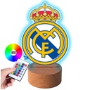 НАСТОЛЬНАЯ ЛАМПА REAL MADRID НОЧНАЯ ПОДАРОЧНАЯ СВЕТОДИОДНАЯ 16 ЦВЕТОВ ШАР Y3