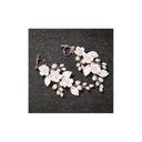 СВАДЬБНЫЕ СЕРЬГИ БОХО / ФОРМА - ПОДВЕСНЫЕ С КРИСТАЛЛАМИ - НЕРЖАВЕЮЩАЯ СТАЛЬ