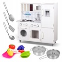 БОЛЬШАЯ ИНТЕРАКТИВНАЯ ДЕРЕВЯННАЯ КУХНЯ ДЛЯ ДЕТЕЙ СВЕТ, ЗВУК + АКСЕССУАРЫ