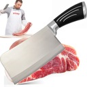 Кливер SHARP STEEL KITCHEN для мяса, овощей, нержавеющая сталь, японский нож