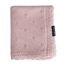 LULLALOVE Ажурное одеяло Daisy Пудровый Розовый