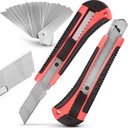 НОЖ ДЛЯ РЕЗКИ ОБОЕЙ + 10 ЛЕЗВИЙ 18 ММ