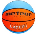 Basketbalová lopta Basketbalový kôš LAYUP Veľkosť 3 METEOR Značka Meteor