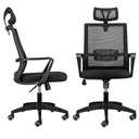 Офисный стул Вращающийся стул для офисных столов, эргономичная микросетка