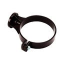 Galeco PVC Brąz ciemny 8019 Obejma do rury 80