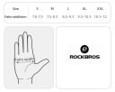 Рукавиці Rockbros Чорний П'ятифінгерів