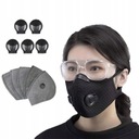 Maska antysmogowa z filtrem węgłowym