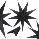 БОЛЬШАЯ ПОДВЕСНАЯ 3D БУМАЖНАЯ ЗВЕЗДА 60см РОЖДЕСТВЕНСКАЯ