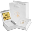 СВЯТОЙ КРЕЩЕННЫЙ СУВЕНИР / КРЕЩЕННАЯ КОРОБКА + СУМКА + ГРАВИРОВКА ПОСВЯЩЕНИЕ