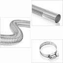 PIPE GRADUATION DO HEATER 4X4/SUV STEEL STAINLESS STEEL 300 CM FI 25 MM  photo 14