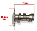COMPLÈTE CULASSE SCOOTER 4T GY6 125 153 QMI JUNAK ZIPP ROMET BARTON BAOTIANphoto 11