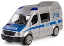 DAFFI POLICE LIGHT SOUND REVERSE DRIVE МЕТАЛЛ