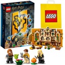 LEGO 76412 НАБОР ФЛАГА «ГАРРИ ПОТТЕР» КНИГА «КОМНАТА ХАФФЛПАФФА» + СУМКА LEGO
