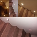 Лестничный светильник, светодиодное освещение лестницы ROUND INOX