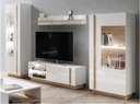Мебель Arco White Gloss/Oak Grandson 2x RTV сайт Lignum Shelf