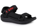 Lee Cooper BLACK RED мужские сандалии